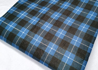 Textile Plaid Flannel Fabric Cloth Pure Cotton Tear Resistant For Shirt