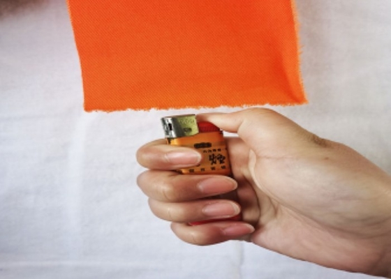 235GSM 100% Cotton Woven Flame Retardant Fabric SGS Certified