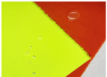 Fluorescent Water Resistance Fabric Polyester 65% Cotton 35% Lightweight