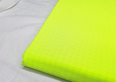 Fluorescent Water Resistance Fabric Polyester 65% Cotton 35% Lightweight