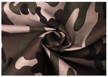 Blend Woven Army Print Fabric Digital Camo Fabric Low Formaldehyde Content