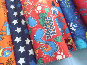 Good Elasticity Custom Flannel Fabric Water Resistant 40% Polyester 60% Cotton