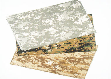 Durable Camouflage Cotton Fabric Wrinkle Resistance For Soldier'S Garment