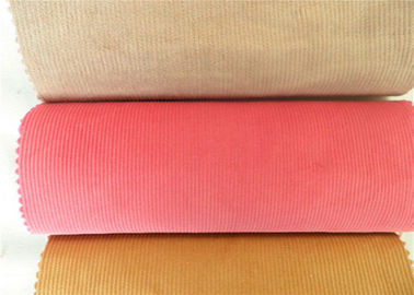 Shrink Resistant Yellow Corduroy Fabric Fire Retardant Acid Proof 100% Cotton