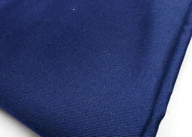 Cotton / Polyester Fireproof Cloth Material Black Textile Uv Resistant