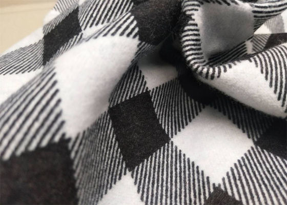 20*10 100% Cotton Grid Cotton Flannel Cloth baby blaket