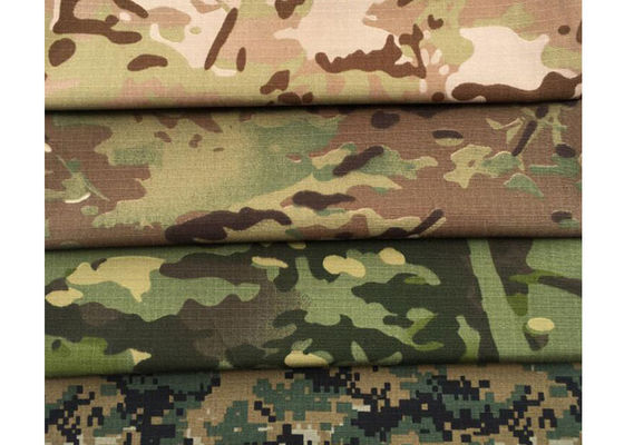 TC Ripstop Military Woodland Camouflage Fabric 57/58'' Width
