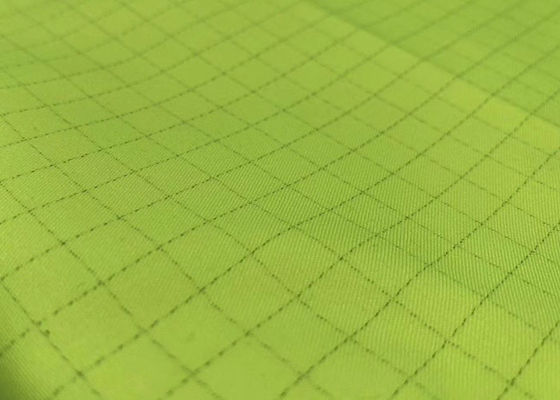 100% Cotton Safety Vest Fabric Fluorescent Yellow Fabric For Warning Vest
