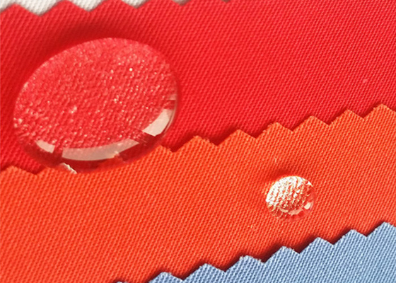 Twill Polyester 65 Cotton 35 Water Oil Proof Fabric For Industry Cloth